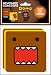Domo-kun Face Beverage Coaster Set