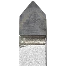 American Carbide Tool Carbide-Tipped Pointed Nose Utility Tool Bit, Neutral, C4 Grade, 0.375" Square Shank, D 6 Size