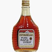 シタデール：メープルシロップ　 Citadelle Maple Syrup - glass bottle