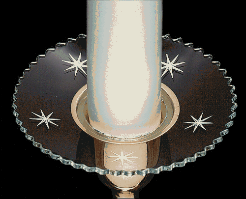 Biedermann & Sons M128-5 Etched Stars