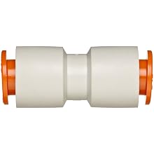 SMC KQ2H11-00A PBT Push-to-Connect Tube Fitting, Straight Union, 3/8" Tube OD