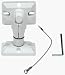 Monster Cable MMLBOOK-W Monster Mounts Speaker Mount for One Large Bookshelf Speaker 25 lb. capacity (White)