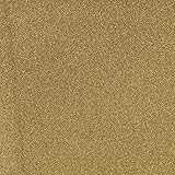 American Crafts Glitter Cardstock, 12 by 12-Inch, Gold (15 sheets per pack)