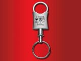 Bulldog - Valet Keychain - Laser engraved