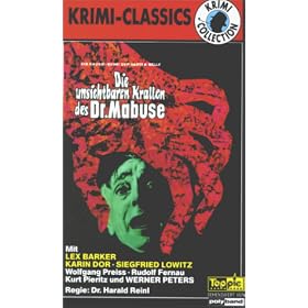 The Invisible Dr. Mabuse [VHS]