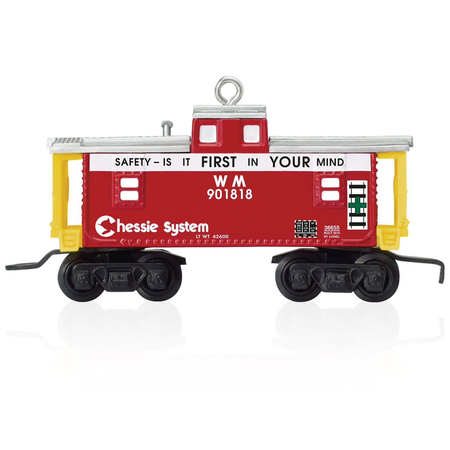 Hallmark Keepsake Ornament: Lionel Chessie Wm Train Caboose 13