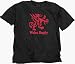 WALES RUGBY LOGO T-SHIRT (BLACK) SHORT-SLEEVE