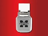 Mississippi State - Spring Loaded Money Clip - Laser Engraved