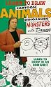 Learn To Draw Animals, Dinosaurs And Monsters With Danny Byrne [VHS]