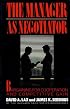 Manager as Negotiator