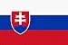 Slovakia Flag Acrylic Keyring Key Ring 7.5 X 5cm