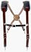 Occidental Leather 5009O Heavy Duty Leather Suspenders with Leather Shoulder Pads