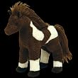 TY Beanie Buddies Thunderbolt - Brown and White Horse