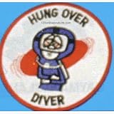 Hung Over Diver Patches