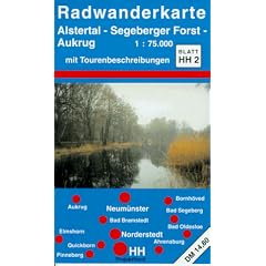 ProjektNord Radwanderkarten, Bl.HH2, Alstertal, Segeberger Forst, Aukrug