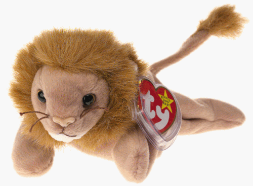 Ty Beanie Baby:TY Beanie Baby - ROARY the Lion [Toy] Images