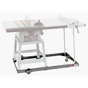 HTC HRD-10X Mobile Base For Delta 10-Inch Contractor Table Saw With 30-Inch Unifence