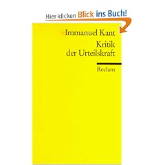 Kritik der Urteilskraft