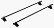 Highland 2005200 48 Black Universal Car Top Bar Carrier