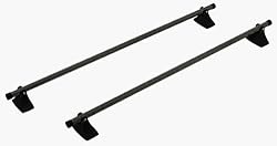 Highland 2005200 48" Black Universal Car Top Bar Carrier