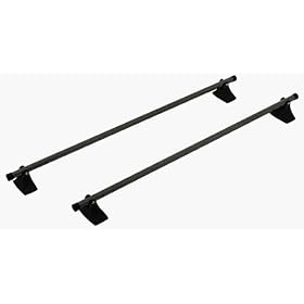 Highland 2005200 48" Black Universal Car Top Bar Carrier