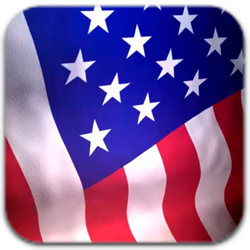 Animated American Flag Live Wallpaper