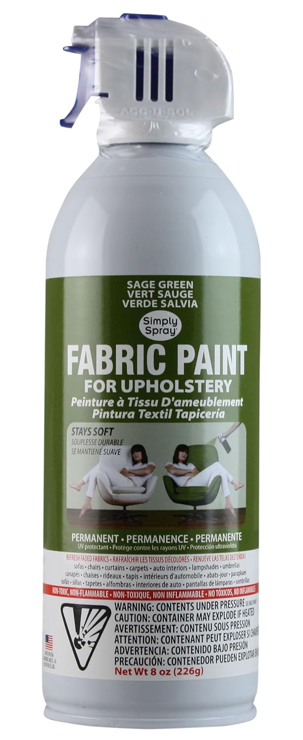 Upholstery Fabric Spray Paint Non Toxic and Dries Softly All Colors eBay