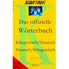 Star Trek. Das offizielle W�rterbuch Klingonisch - Deutsch / Deutsch - Klingonisch
