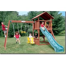 Playtime Star Series Swing Set by Playtime Swingset