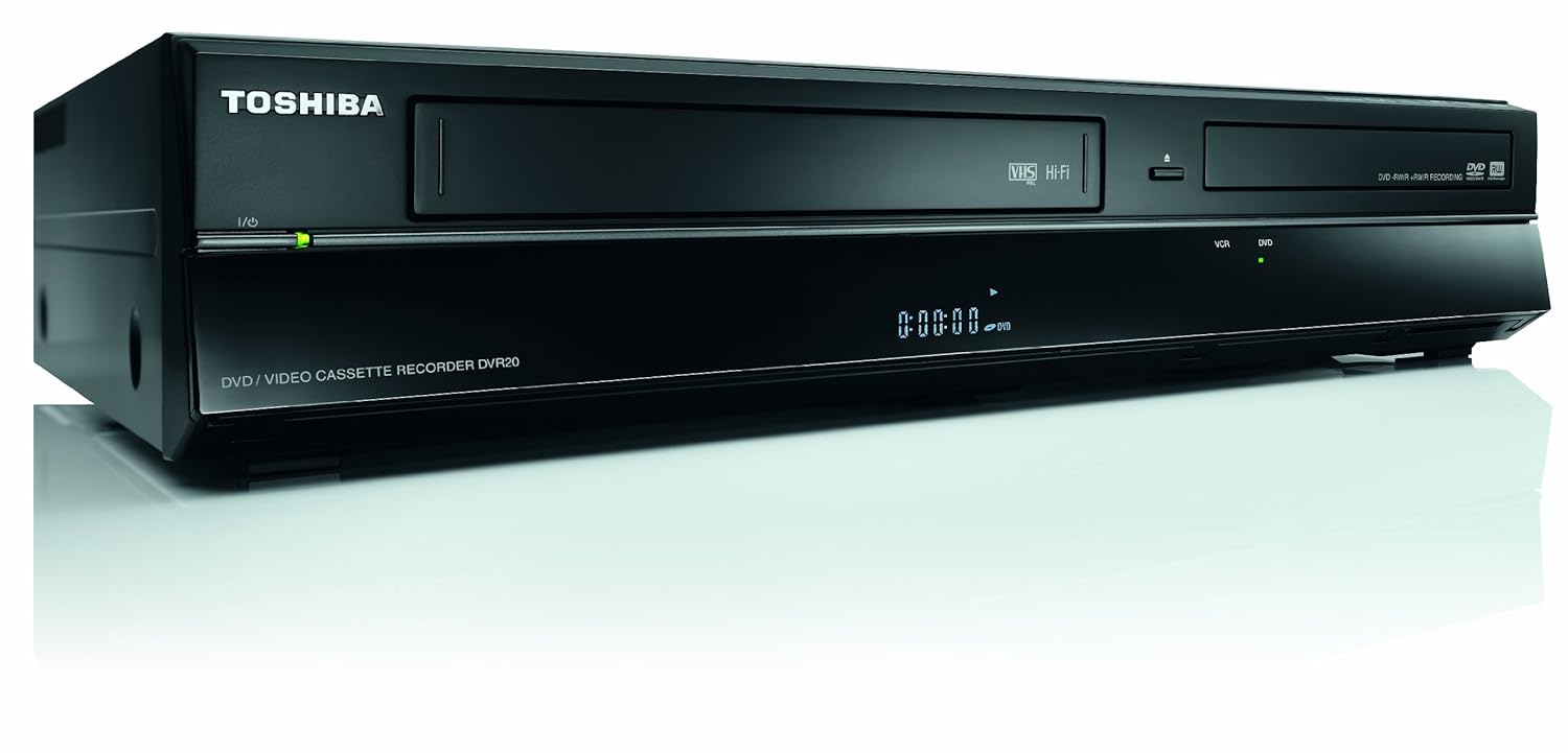 Toshiba DVR20 Digital DVD Recorder Dual VCR Video with Freeview 1080p