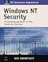 Windows NT Security: Programming Easy-To-Use Security Options with 3.5 Disk