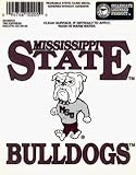 Mississippi State Bulldogs Reusable Static Window Cling