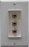  : Component Video Wall Plate