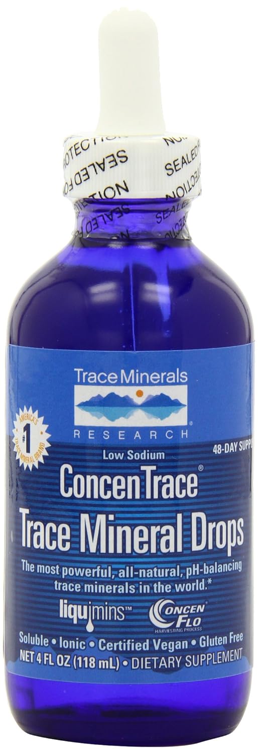 Amazon.com: Trace Minerals Concentrace Trace Mineral Drops-Glass ... Amazon.com: Trace Minerals Concentrace Trace Mineral Drops-Glass ...