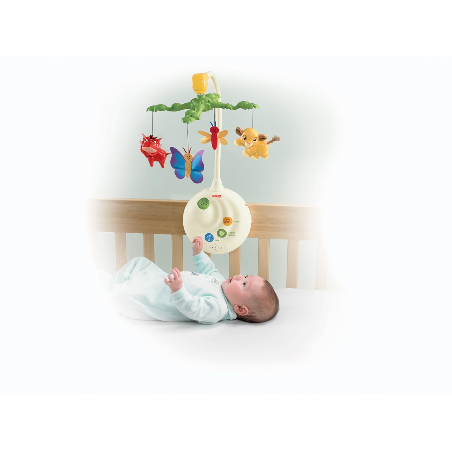 Amybenton Baby Cot Mobile With Music & Starry Sky Projection - Soothing Mobile With Timer For Cribs & Strollers, Gift For Newborns 0-12 Months