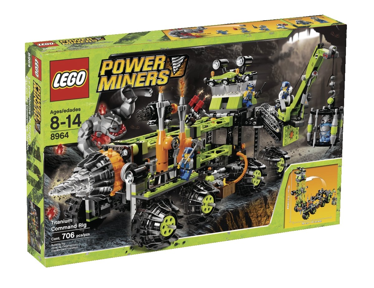 Lego Power Miners 8964 Titanium Command Rig New Sealed 5702014536180