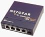 Netgear EN104TP 4-Port 10 Mbps Ethernet Hub RJ-45 with Uplink Button