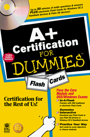 A+ Certification For Dummies Flash Cards