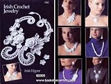 Irish Crochet Jewelry Nos. 7301-7307, 7 Leaflets