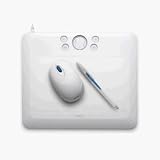 Bamboo Fun (Medium) White Tablet with Pen, Mouse & Graphics Software