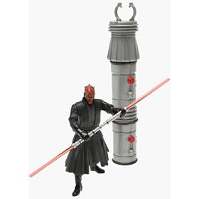 Star Wars Episode 1 Deluxe Darth Maul w/ ''Lightsaber swinging Action'' Action Figure