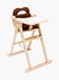 Scandinavian Child Anka Convertible High Chair in Natural