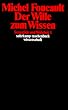 Sexualit�t und Wahrheit: Erster Band: Der Wille zum Wissen (suhrkamp taschenbuch wissenschaft)