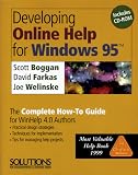 Developing Online Help for Windows 95(tm)