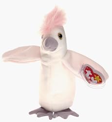 TY Beanie Baby - KUKU the Cockattoo Bird