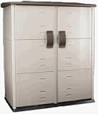 Rubbermaid Home Products 3667-02-907 Modular Large Vertical Shed