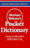 Merriam-Webster's Pocket Dictionary (Pocket Reference Library)