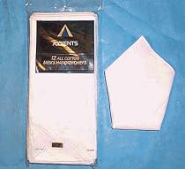 Package of 12 Handkerchiefs by Axxents **Value Pack**