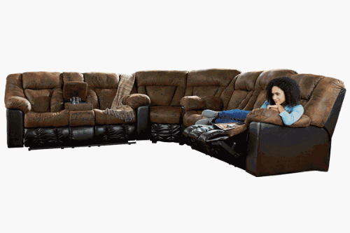 715Yc6%2BJTyL Maverick Saddle Sectional By Ashley Furniture