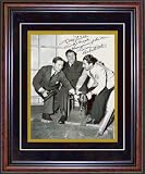 Autographed Babe Ruth Photo - with To My Friends FrickFrack Champions of the Ice Inscription